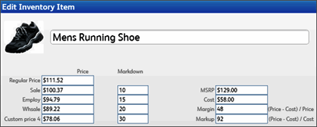 Pricing Window Pricing Window